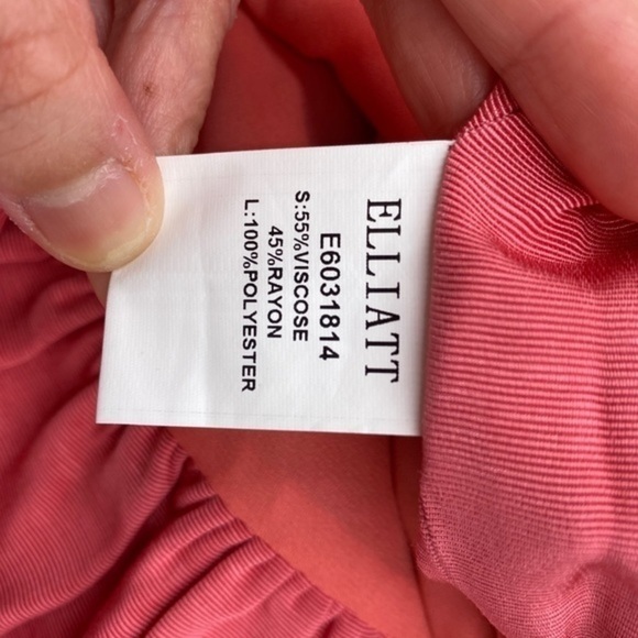Elliatt Revolve Chord Dress Clementine Cocktail Tea Party Wedding Pink Coral NWT - Picture 13 of 16